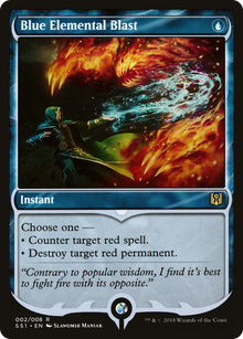 {R} Blue Elemental Blast [Signature Spellbook: Jace][SS1 002] - Misty Mountain Games
