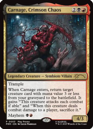 Carnage, Crimson Chaos [Wizards Play Network 2025]