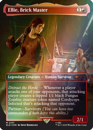 Ellie, Brick Master (Rainbow Foil) [SLD-2197]  Foil