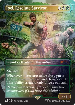 Joel, Resolute Survivor (Rainbow Foil) [SLD-2198]  Foil