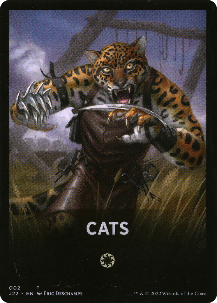 {C} Cats Theme Card [Jumpstart 2022 Front Cards][FJ22 002]