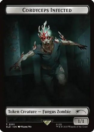 Cordyceps Infected Token (2201) [SLD-2201]