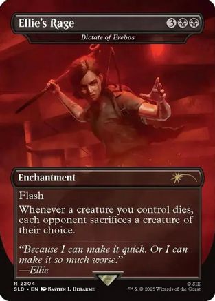 {R} Ellie's Rage - Dictate of Erebos [SLD 2204]