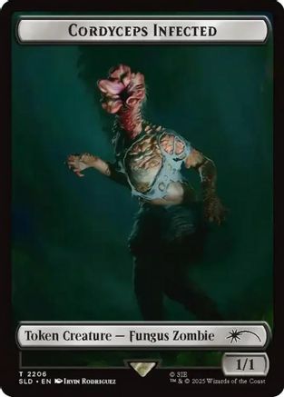 Cordyceps Infected Token (2206) [SLD-2206]
