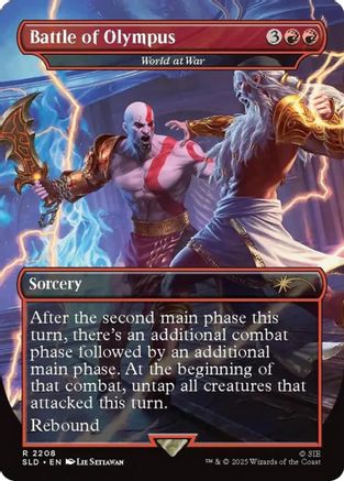 Battle of Olympus - World at War [SLD-2208]  Foil