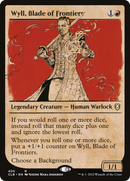 {R} Wyll, Blade of Frontiers (Showcase) [Commander Legends: Battle for Baldur's Gate][CLB 405]
