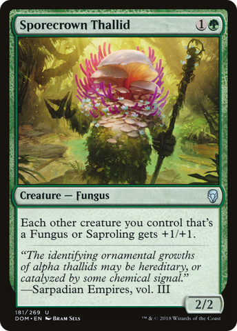 {C} Sporecrown Thallid [Dominaria][DOM 181]