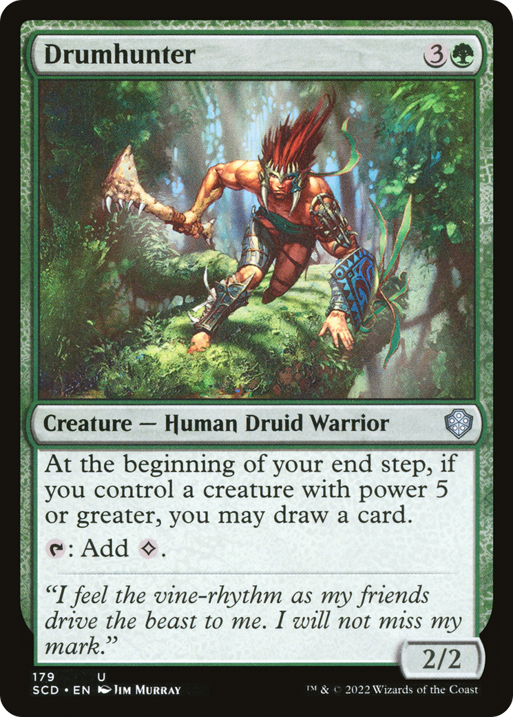{C} Drumhunter [Starter Commander Decks][SCD 179]