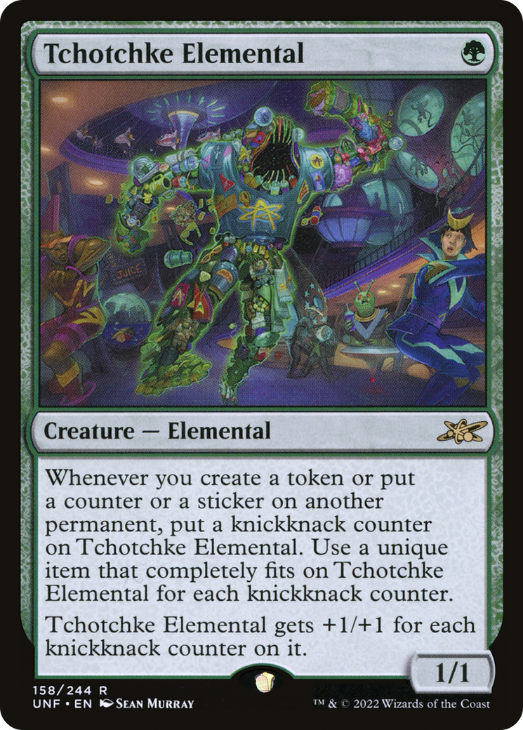 {R} Tchotchke Elemental [Unfinity][UNF 158]