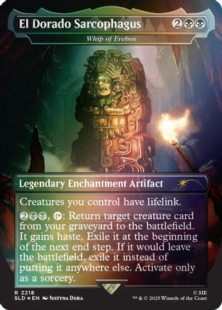 El Dorado Sarcophagus - Whip of Erebos (Rainbow Foil) [SLD-2218]  Foil