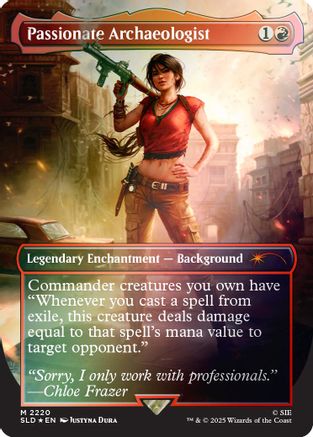 Passionate Archaeologist (Rainbow Foil) [SLD-2220]  Foil