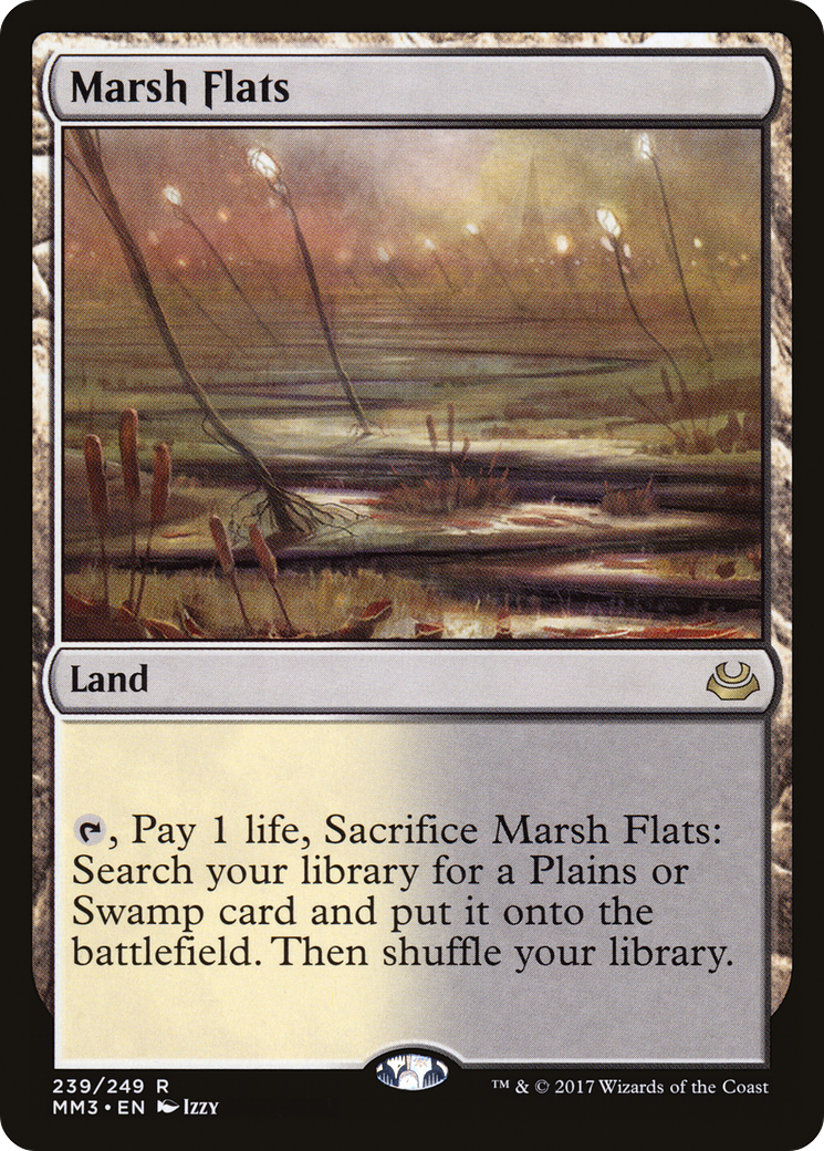 {R} Marsh Flats [Modern Masters 2017][MM3 239] - Misty Mountain Games
