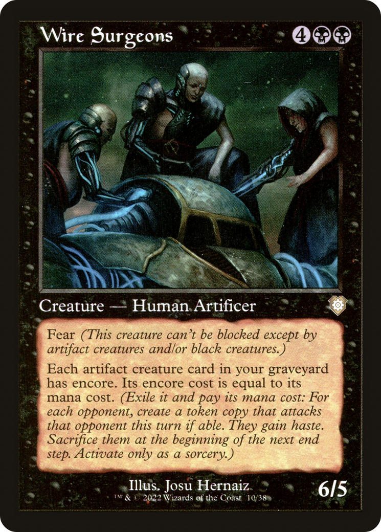 {R} Wire Surgeons (Retro) [The Brothers' War Commander][BRC 010]