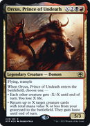 {R} Orcus, Prince of Undeath [Dungeons & Dragons: Adventures in the Forgotten Realms Prerelease Promos][PR AFR 229]