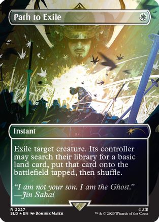 Path to Exile (2227) (Rainbow Foil) [SLD-2227]  Foil