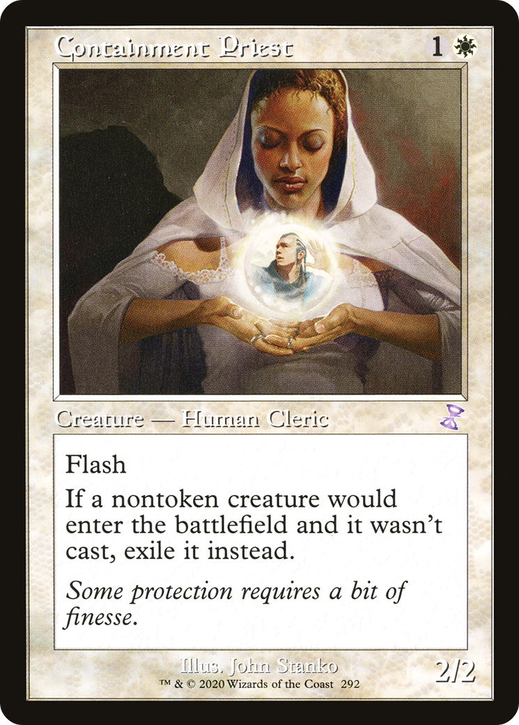 {R} Containment Priest (Timeshifted) [Time Spiral Remastered][TSR 292]