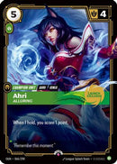Ahri - Alluring (Launch Exclusive) (066/298) - Riftbound Promotional Cards