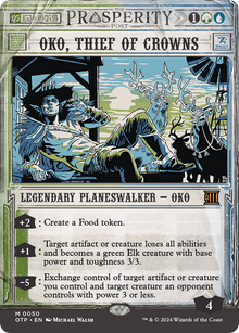 {R} Oko, Thief of Crowns [Outlaws of Thunder Junction: Breaking News][OTP 050]
