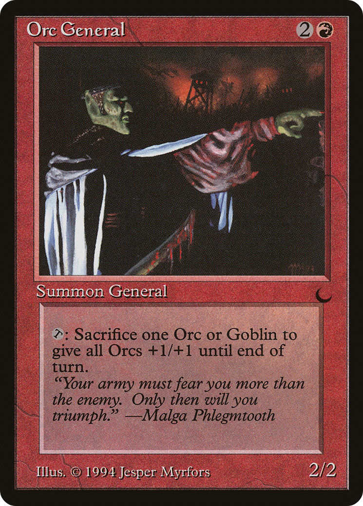 {C} Orc General [The Dark][DRK 073]
