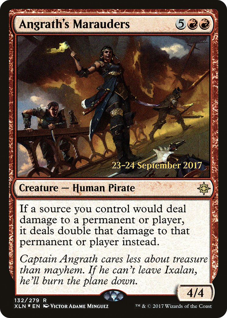 {R} Angrath's Marauders [Ixalan Prerelease Promos][PR XLN 132]