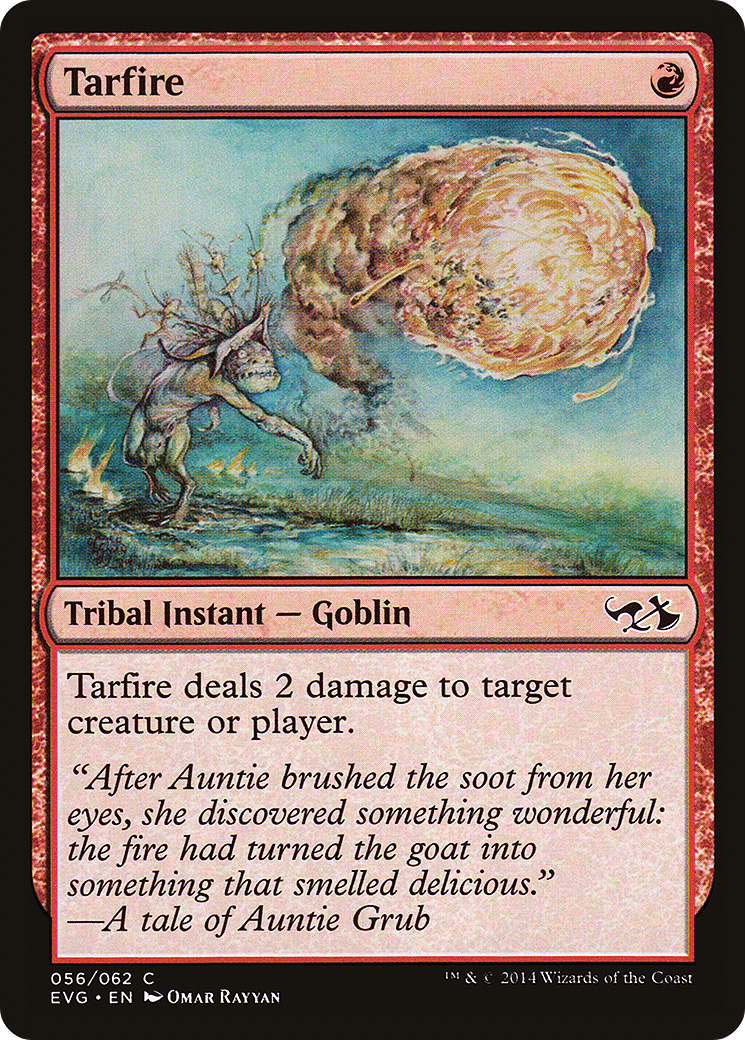 {C} Tarfire (Elves vs. Goblins) [Duel Decks Anthology][EVG 056]