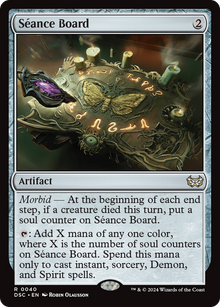 {R} Seance Board [Duskmourn: House of Horror Commander][DSC 040]