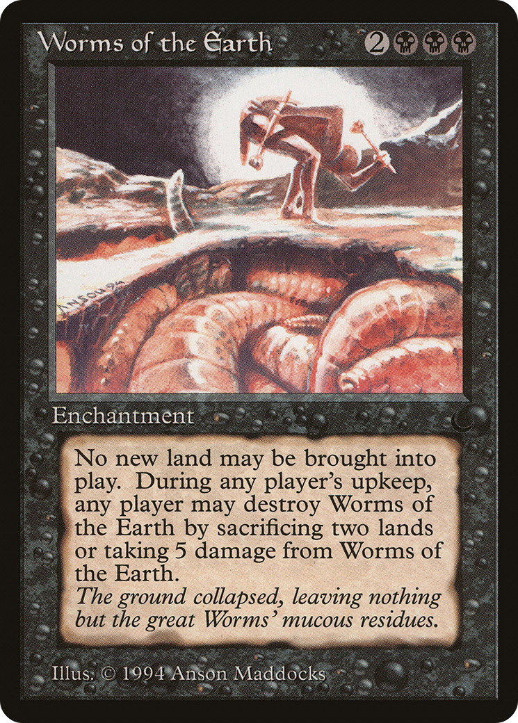{R} Worms of the Earth [The Dark][DRK 056] - Misty Mountain Games