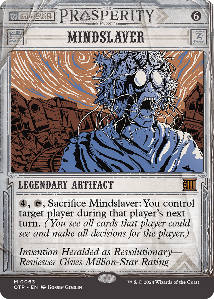 {R} Mindslaver [Outlaws of Thunder Junction: Breaking News][OTP 063]