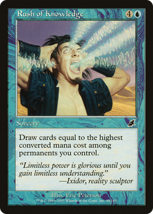 {C} Rush of Knowledge [Scourge][SCG 049]
