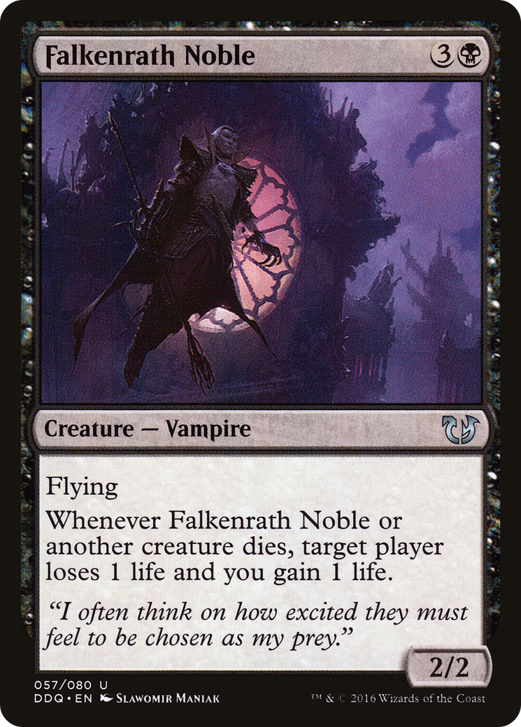 {C} Falkenrath Noble [Duel Decks: Blessed vs. Cursed][DDQ 057]