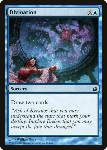 {C} Divination [Born of the Gods][BNG 036]