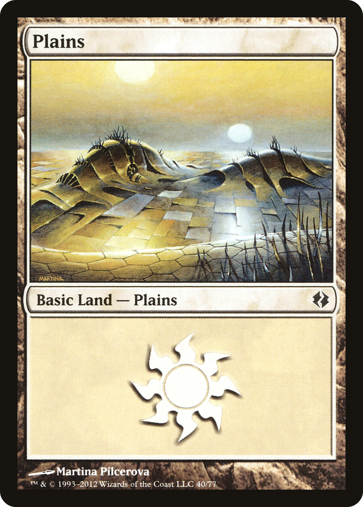 {B}[DDI 040] Plains (40) [Duel Decks: Venser vs. Koth]