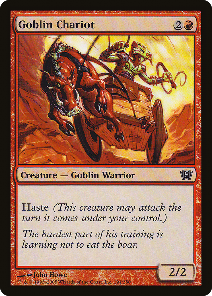 {C} Goblin Chariot [Ninth Edition][9ED 191]