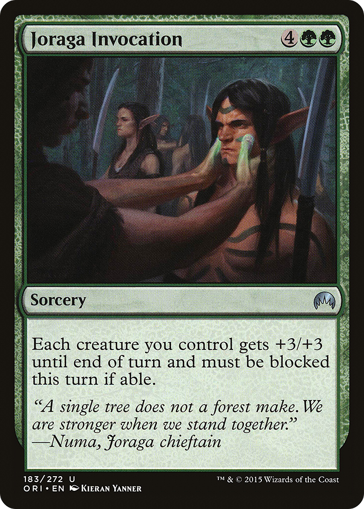 {C} Joraga Invocation [Magic Origins][ORI 183]