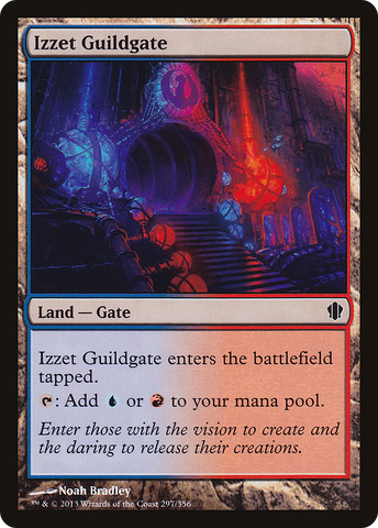 {C} Izzet Guildgate [Commander 2013][C13 297]