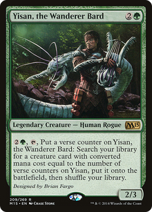 {R} Yisan, the Wanderer Bard [Magic 2015][M15 209]