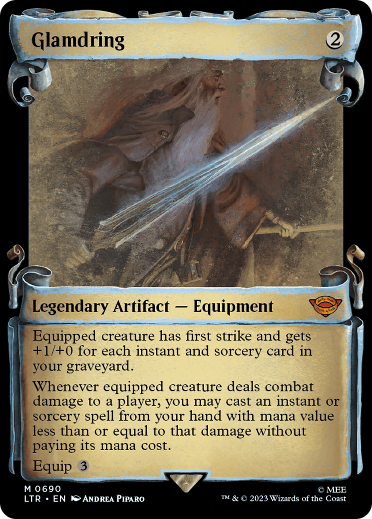 {R} Glamdring [The Lord of the Rings: Tales of Middle-Earth Showcase Scrolls][LTR 690]