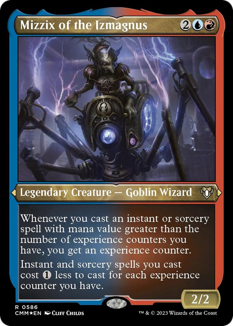 {R} Mizzix of the Izmagnus (Foil Etched) [Commander Masters][CMM 586]