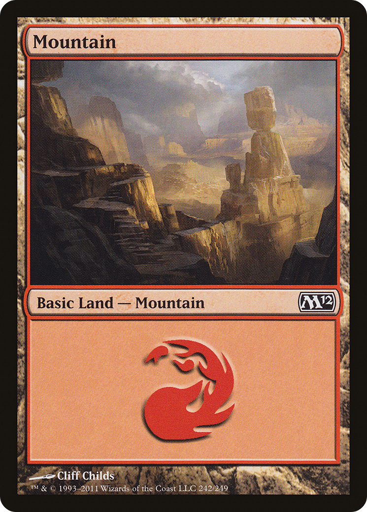 {B}[M12 242] Mountain (242) [Magic 2012]