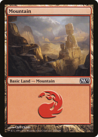 {B}[M12 242] Mountain (242) [Magic 2012]