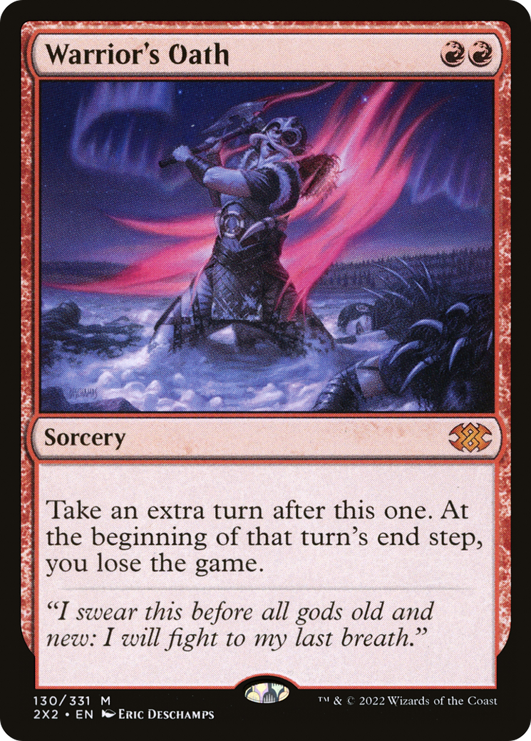 {R} Warrior's Oath [Double Masters 2022][2X2 130]