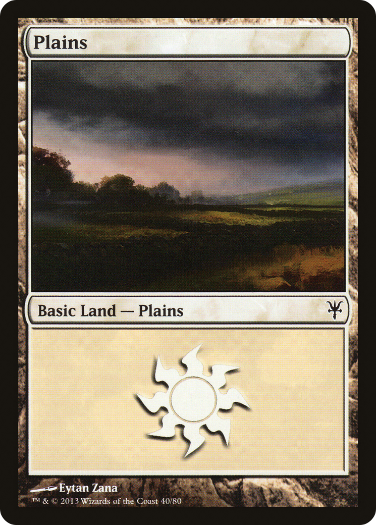 {B}[DDK 040] Plains (40) [Duel Decks: Sorin vs. Tibalt]