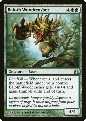 {C} Baloth Woodcrasher [Commander 2011][CMD 143]