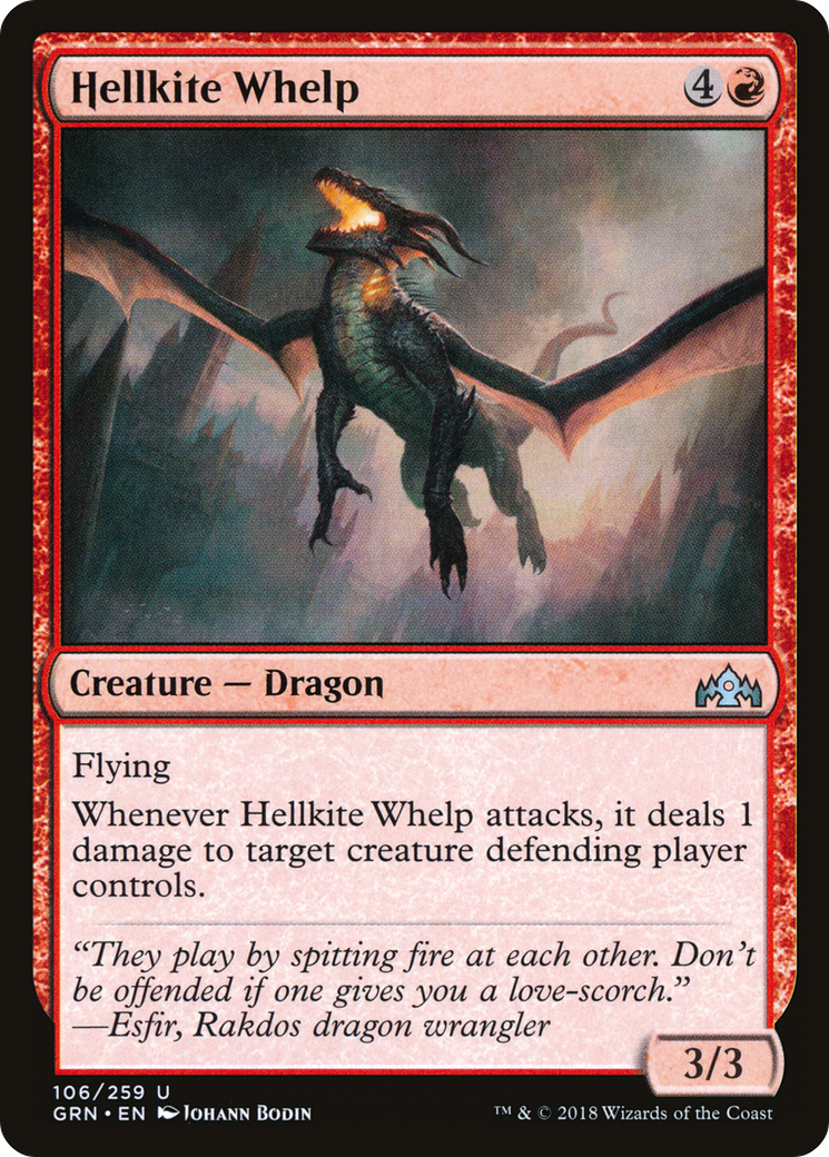 {C} Hellkite Whelp [Guilds of Ravnica][GRN 106]