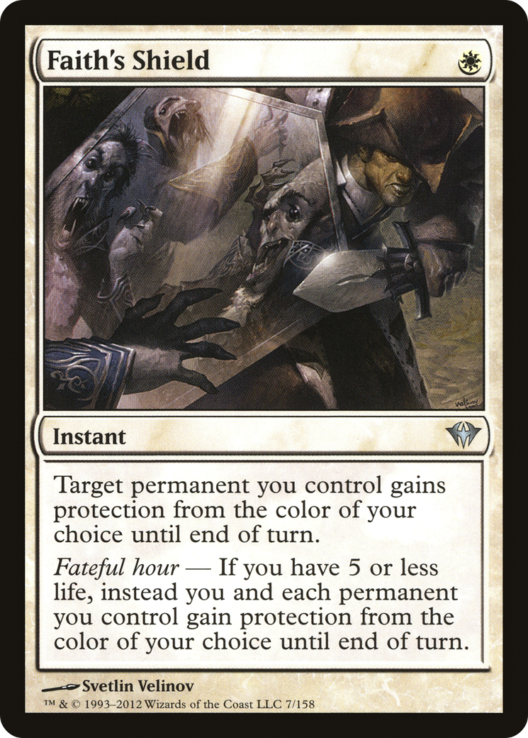 {C} Faith's Shield [Dark Ascension][DKA 007]