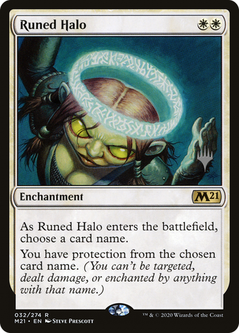 {R} Runed Halo (Promo Pack) [Core Set 2021 Promos][PP M21 032]
