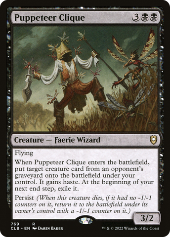 {R} Puppeteer Clique [Commander Legends: Battle for Baldur's Gate][CLB 769]