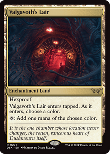 {@R} Valgavoth's Lair [Duskmourn: House of Horror][DSK 271]