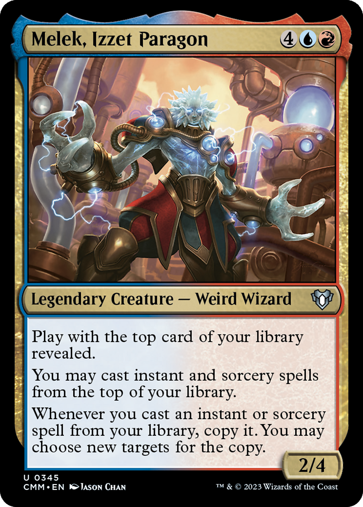 {C} Melek, Izzet Paragon [Commander Masters][CMM 345]
