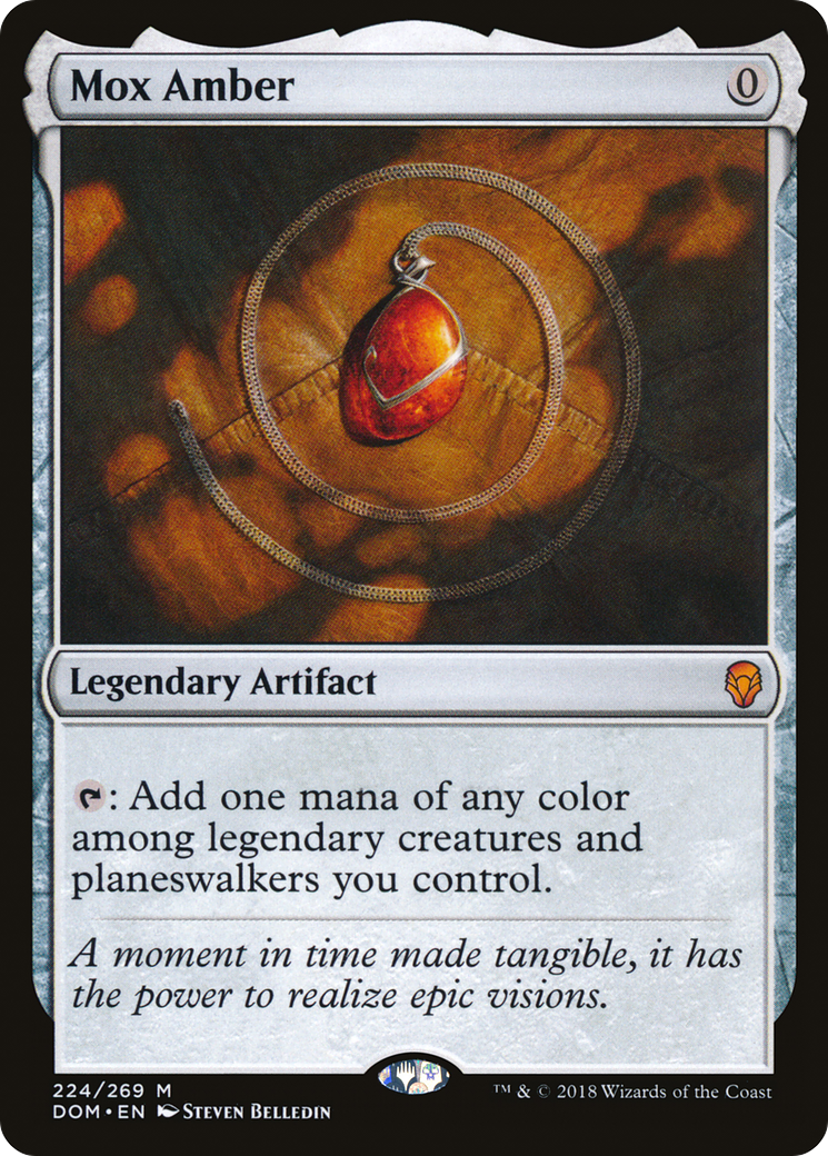 {R} Mox Amber [Dominaria][DOM 224]